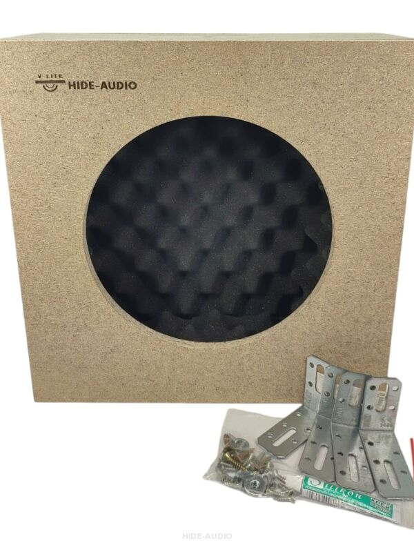 Opis produktu - Obudowa akustyczna 330 V-LITE Hide-Audio™ do głośnika instalacyjnego